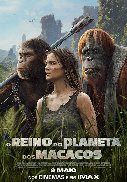 cartaz O Reino do Planeta dos Macacos